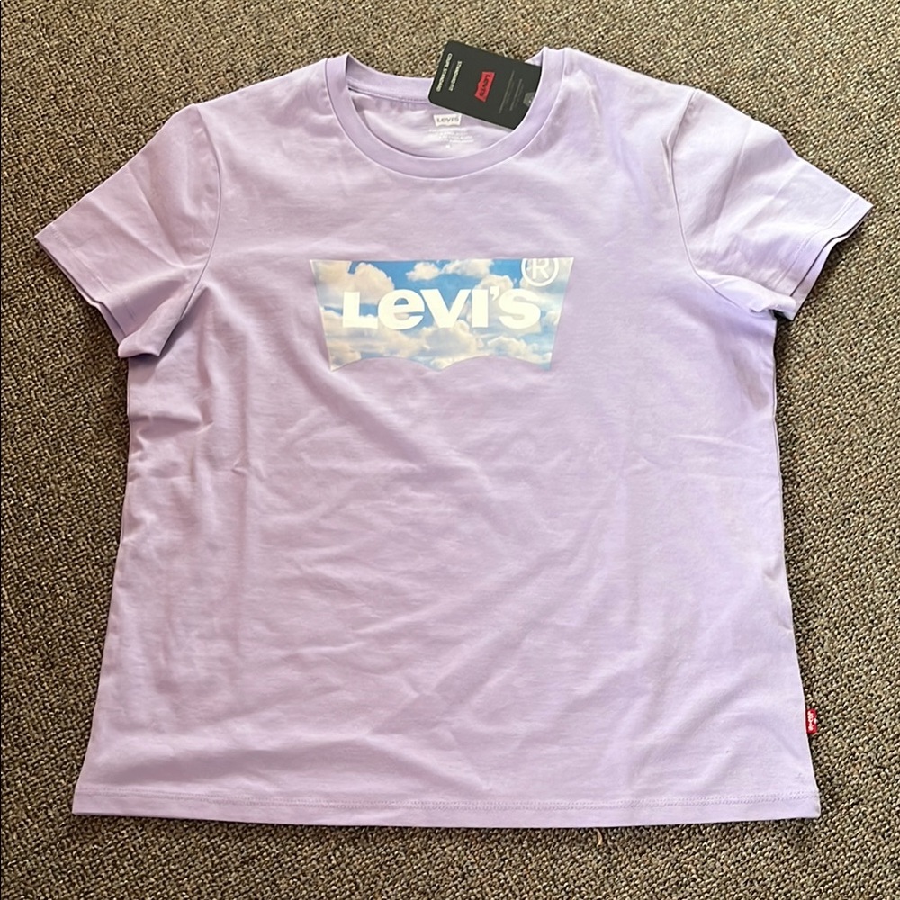 Levi's Lavender Short Sleeve Tee